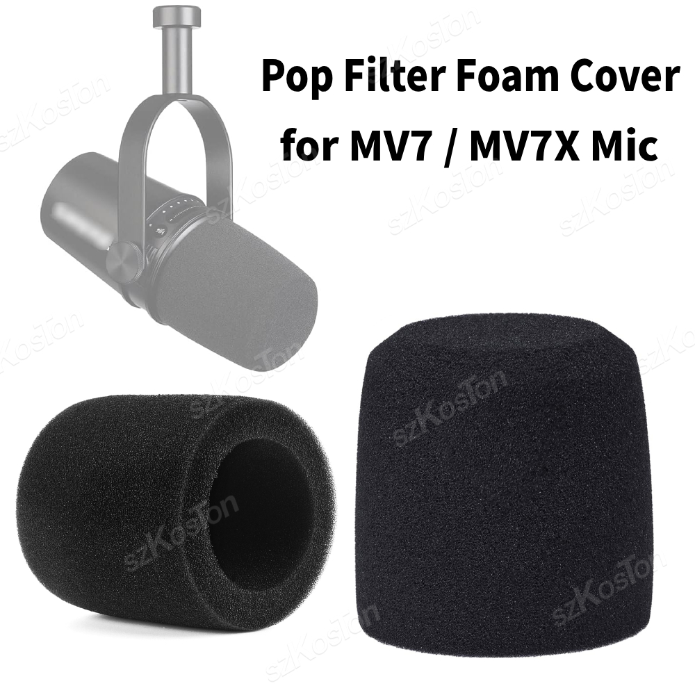 Shure Mic Mv7 - Filtro Anti-Pop per Microfono Shure MV7