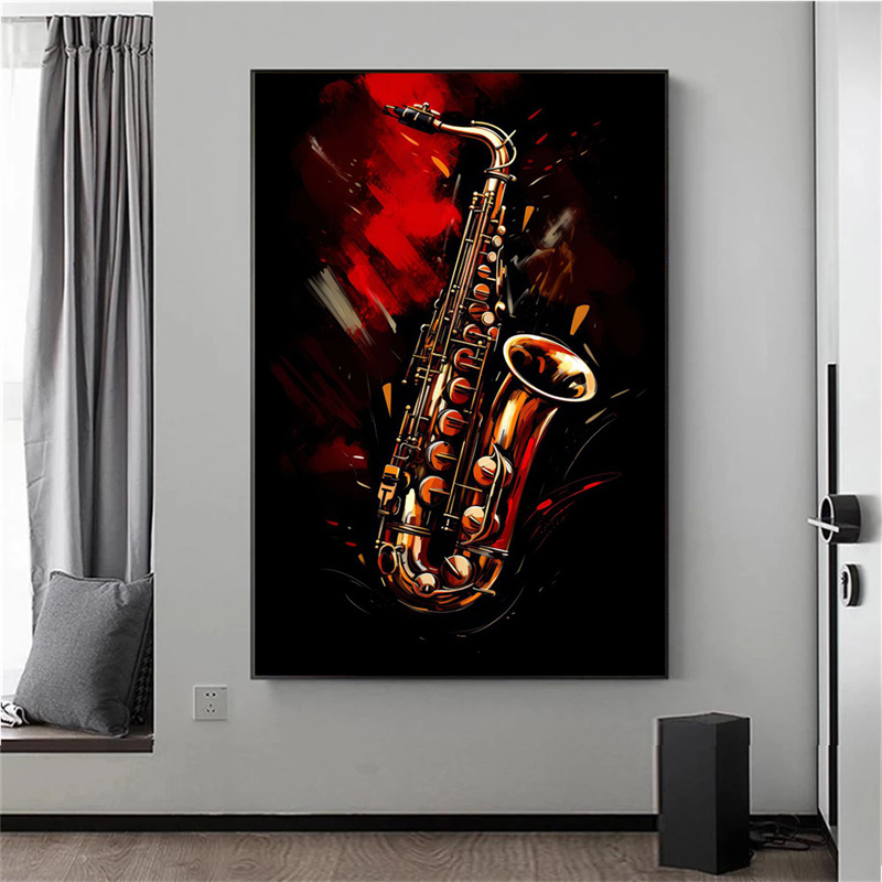 Quadri su tela senza cornice c - Picture Of Musical Instrument recensione e prezzo